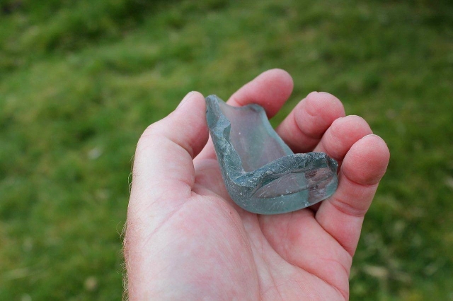 Piece of a 19th Century bottle
