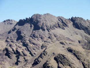 The ridge between Veleta and Mulhacen