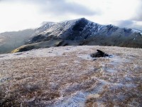 Blencathra from the summit of Bannerdale Crags