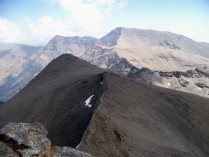 Mulhacen from the summit of Veleta